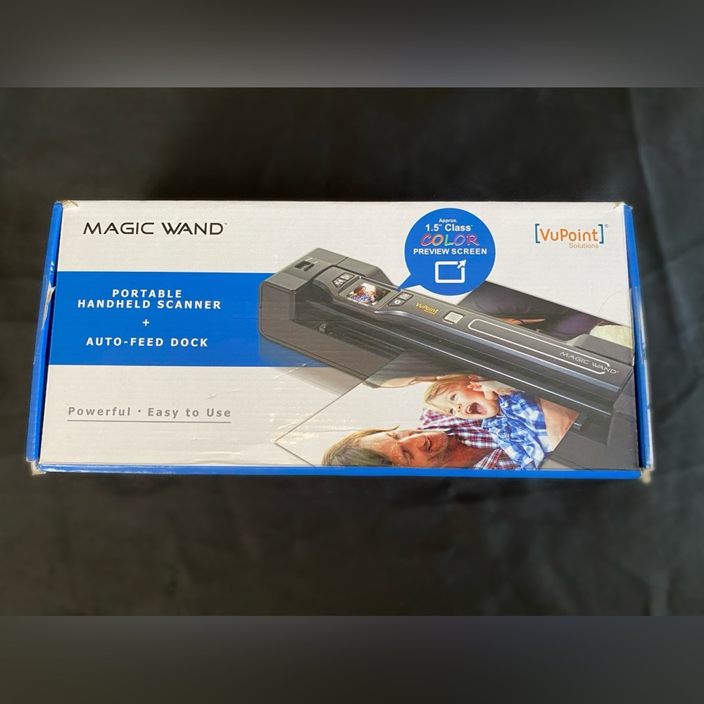 VuPoint Magic Wand Portable Scanner
